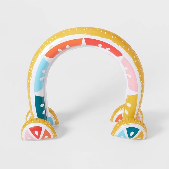 Sun Squad Inflatable Fruit Slice Sprinkler - Picture 2 of 5